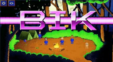 Bik - A Space Adventure Title Screen